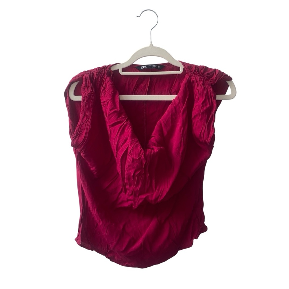 Zara Sleeveless Top Pink Women’s Size Small Excellent Used Condition